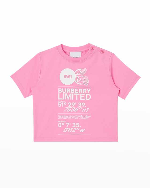 Kid's Joel House Codes-Print T-Shirt, Size 6M-2